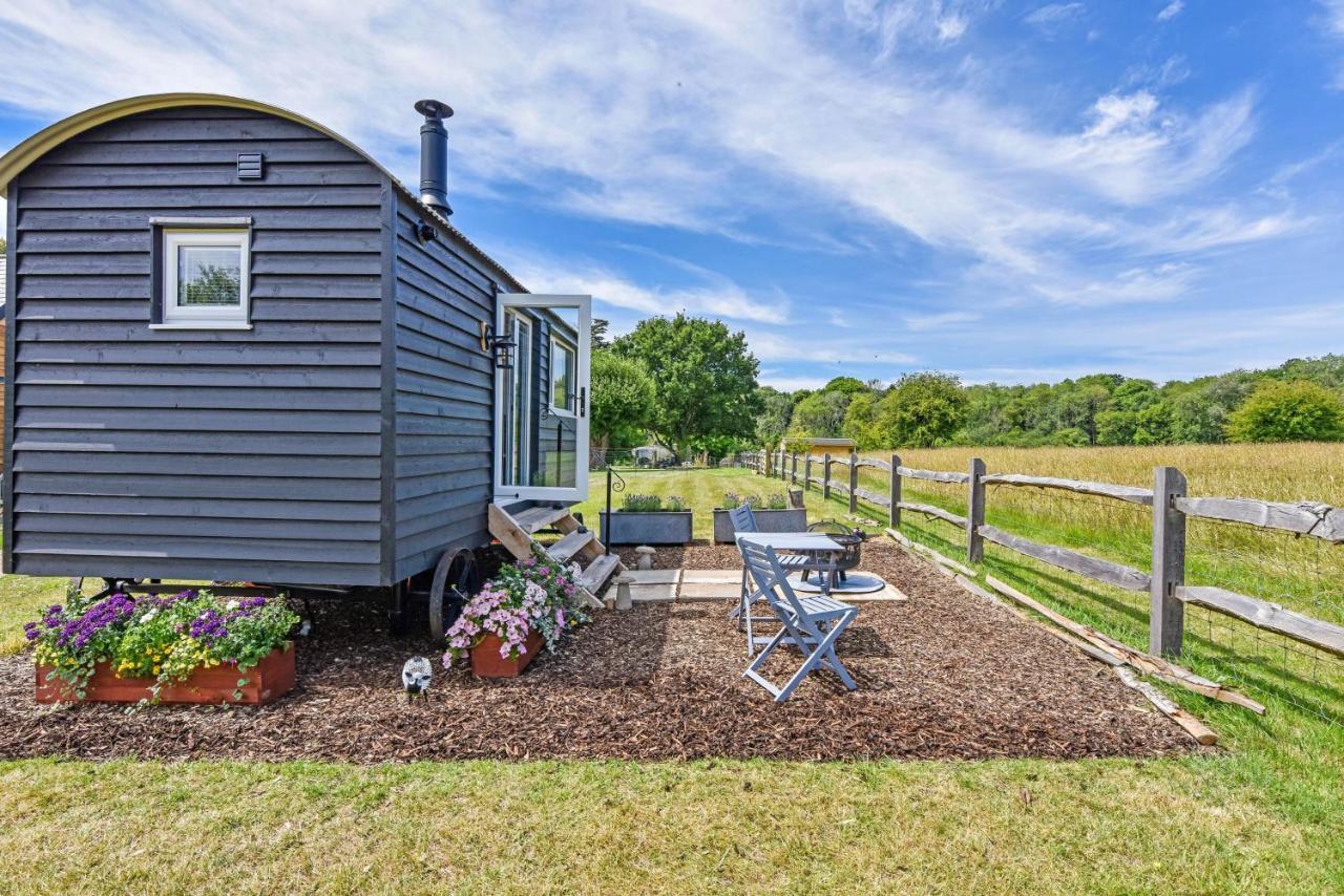 Crabden Shepherd Hut - Blendworth Villa Waterlooville Esterno foto