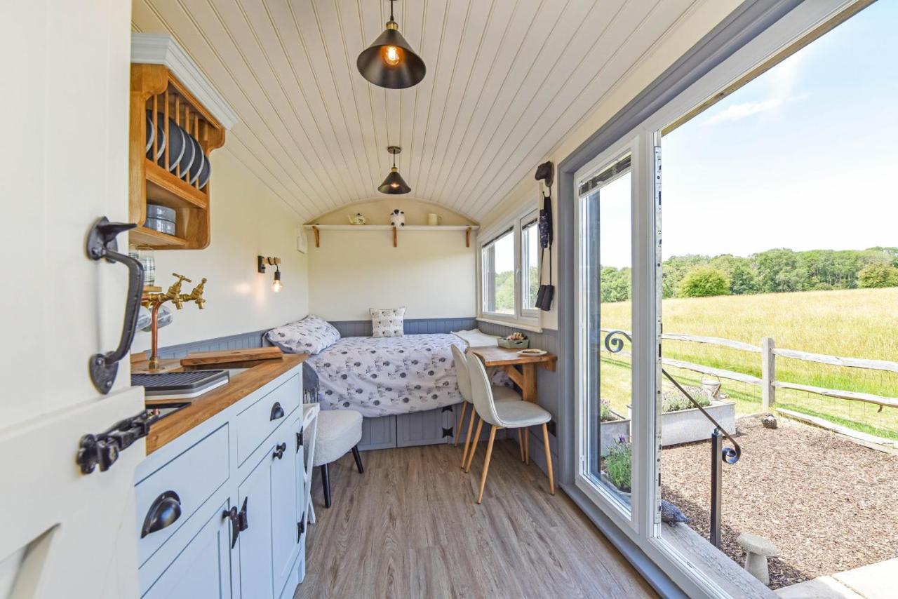 Crabden Shepherd Hut - Blendworth Villa Waterlooville Esterno foto